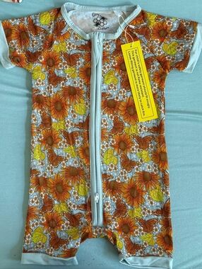 Cozy Critters Floral Bamboo Shorty